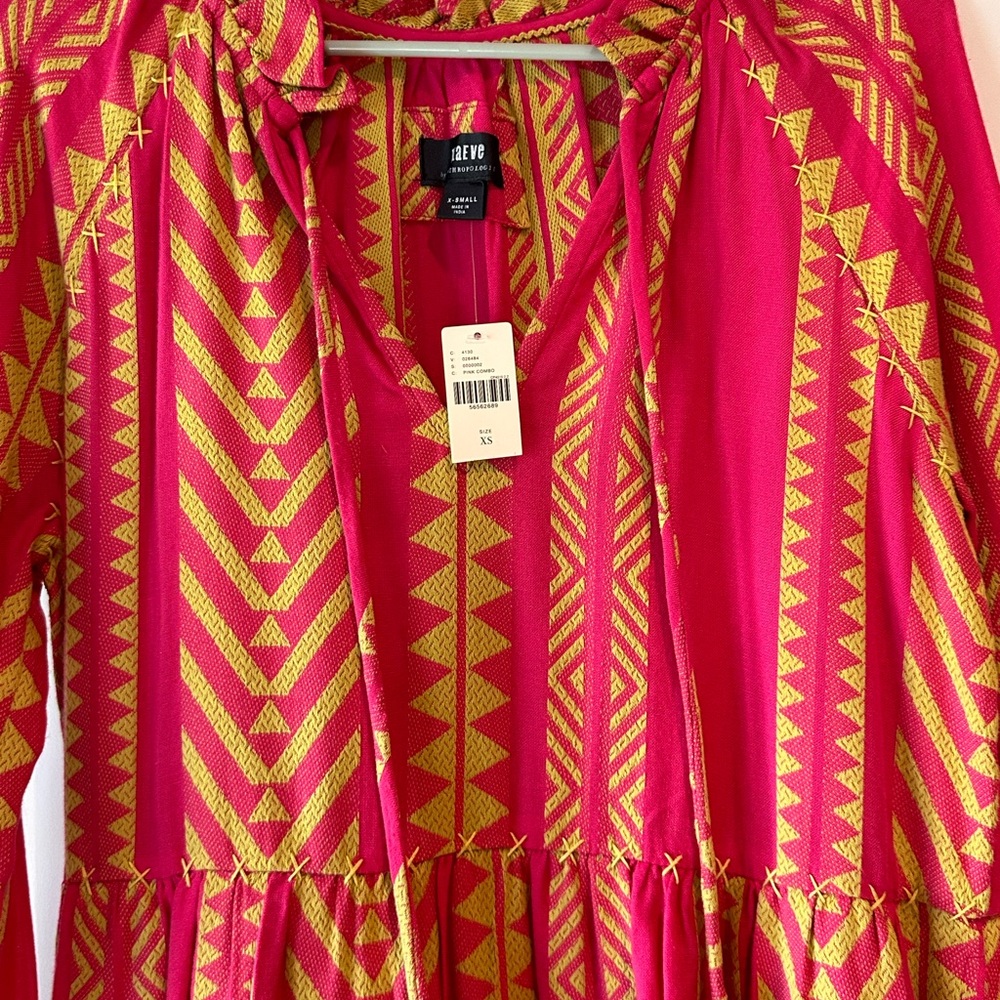 Maeve size XS long sleeve dress- brand new with tags